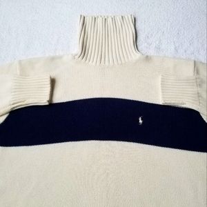 AUTHENTIC RALPH LAUREN POLO TURTLE NECK, SIZE XL